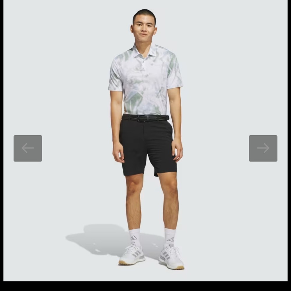 NWT Adidas BTC ULT365 Mesh Golf Shirt Size M